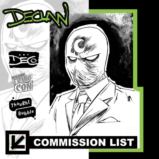 Declan Shalvey Commission (New York Comic Con + Thought Bubble Festival)